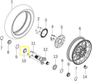JAWA 500F Arka Fren Braketi Burcu