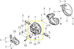 KOVE 510F/JAWA 500F Ön Far