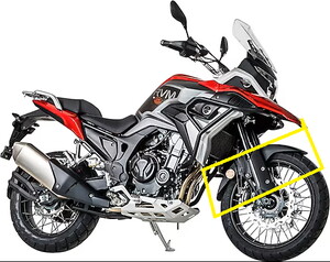  JAWA 500X Ön Çamurluk