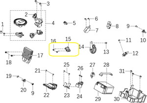 KOVE 510X/250R/250RR Denge Sensörü