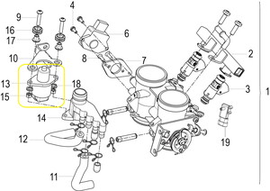 BAROSSA GV650 Rolanti Kontrol Sensörü