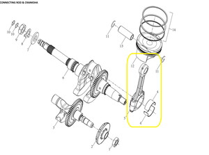 QJ FORTRESS350 Krank Kolu