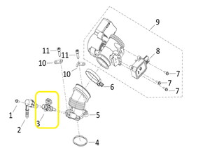 QJ FORTRESS350 Enjektör