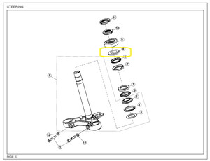 JAWA CLASSIC300CL Furç Yatağı Bilyası Toz Keçesi