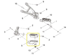 QJ SRT800X/SRT550X Ön Basamak sol