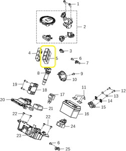 KOVE 125R/250R/250RR Role Tutucu