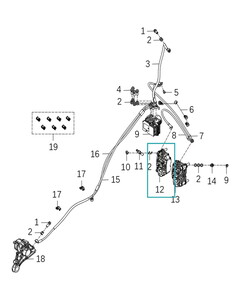 KOVE 800X Ön Fren Merkezi Alt sol