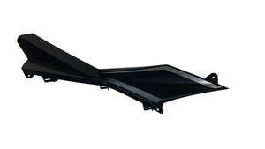  QJ ATR125 Ön Basamak Üst Plastiği siyah/gümüş sol