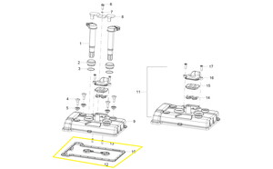 QJ SRV550ST/SRT550X Oring Conta