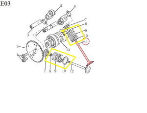 QJ VPS125 Subap Yayı