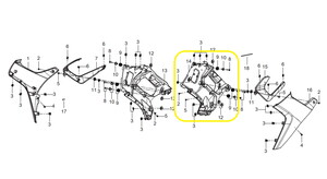 QJ SRK125R İç Panzilot   sol