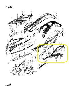 BAROSSA JEDI750 Yan Grenajı Alt Mavi sağ