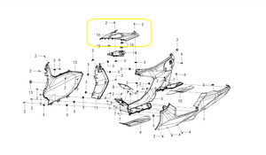 QJ FORTRESS350 Benzin Depo Üstü Plastik