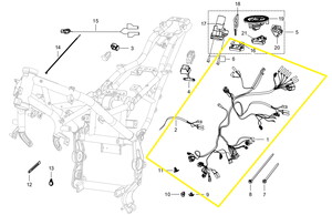 QJ SRK125R Elektirik Tesisatı