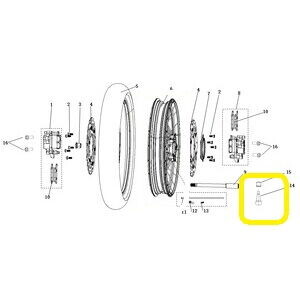 KOVE 510X Lastik Basınç Sensörü