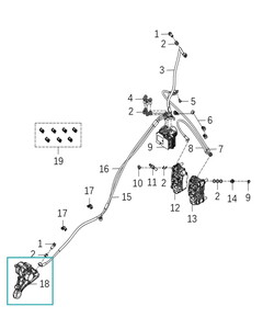 KOVE 800X Arka Fren Merkezi Alt