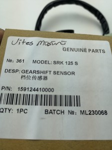  QJ SRK125S/SRK125R Vites Sensörü Müşürü
