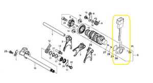 QJ SRK125S/SRK125R Vites Sensörü Müşürü