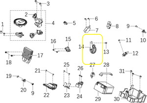 KOVE 125R/250R/250RR Korna