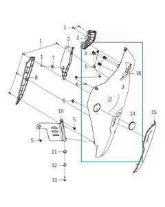 KOVE 800X Yan Grenajı yeşil sağ