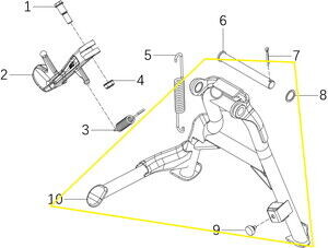  QJ FORTRESS350 Orta Sehpa