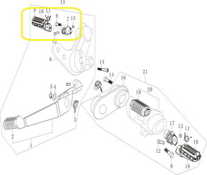 BAROSSA GV650 Ön Basamak  sağ