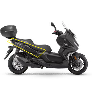  QJ FORTRESS350 Arka Kuyruk Grenajı gri sağ