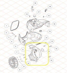 QJ VPS125/LTM125 Hava Tribünü Kapağı