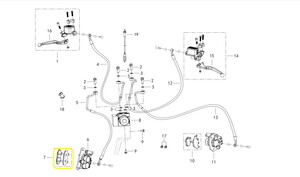 HONDA PCX125 Ön Fren Balatası 2018-2020 ithal