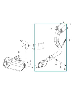 KOVE 800X Egzoz Boğazı