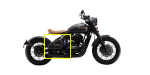  JAWA PERAK Yan Kapak sağ