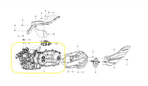 QJ FORT250 Kelle Motor