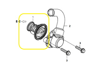 QJ SRK125S/SRK 125R Termostat