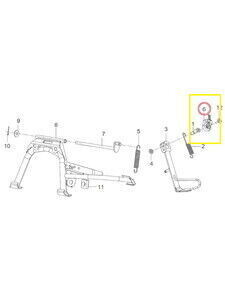 QJ SRV550ST Yan Sehpa Stop Müşürü